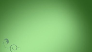 animasyonlu yeşil çiçek