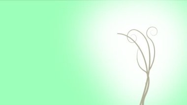 renkli yumurta ile hareketli çiçekler