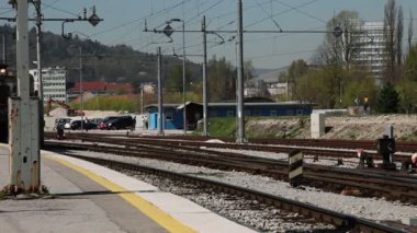 grafiti üzerine geçirerek ile tren