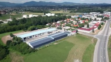HD heli atış bir karayolu