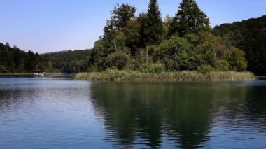güzel manzara plitvice Milli Parkı içinde