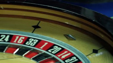 etrafında dönen rulet yakın çekim