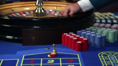 Casino rulet üzerinde çalışan