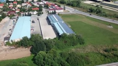 HD heli atış bir karayolu