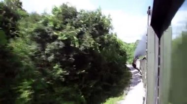 atış--dan hareket eden bir trenin peyzaj