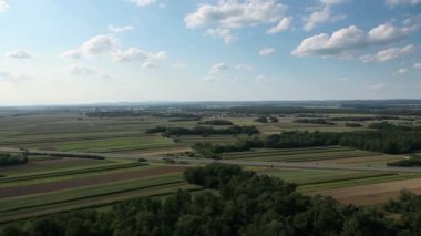 Panorama slayt temsil eden tepeler ve bazı evler ile doldurulur orta Vadisi Helikopter vuruldu.