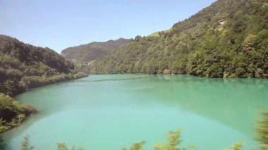 atış--dan hareket eden bir trenin peyzaj