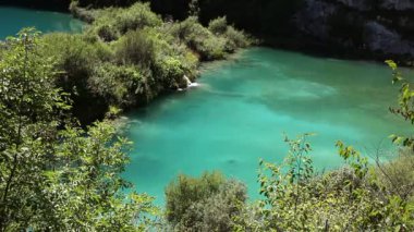 güzel manzara plitvice Milli Parkı içinde