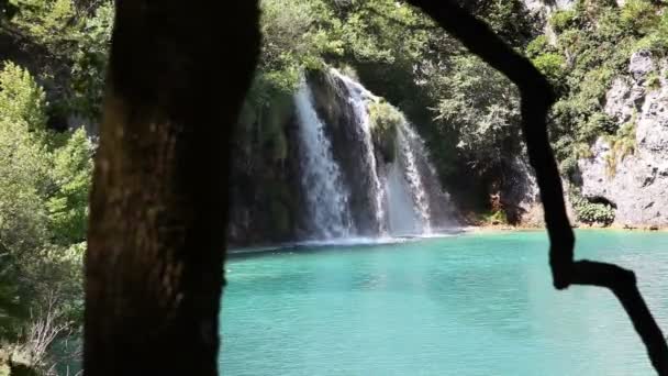 Plitvice nationalpark — Stockvideo