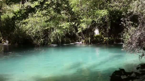 Parque nacional de Plitvice — Vídeo de Stock