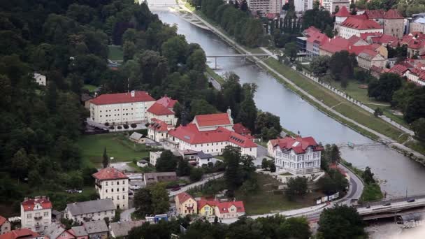 Celje-Slovenien — Stockvideo