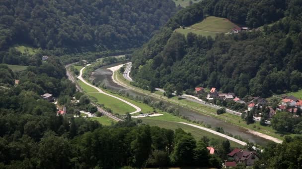 Panoramisch uitzicht — Stockvideo