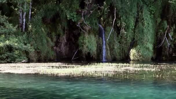 在十六湖国家公园的美丽景观 — 图库视频影像