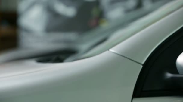 Foto lateral do espelho do carro — Vídeo de Stock