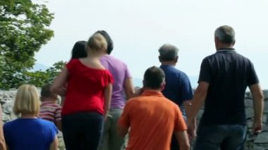 eski konumuna gelen turist grup Harabeleri