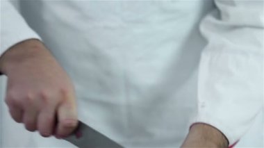 Kasap et parçası üzerinde çalışma