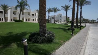 sharm turistik yerde daireler içinde kaydırma
