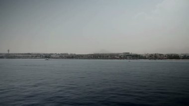 geniş deniz Turist Resort Mısır'dan vurdu