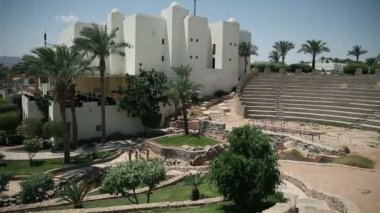 sharm turistik yerde daireler içinde kaydırma