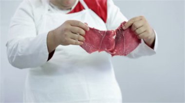 gösterilen hoş butcher sığır kesim
