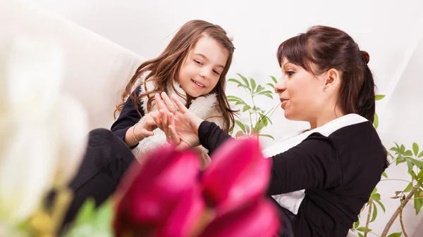Girl and mother for Mother's day — Stock Photo, Image