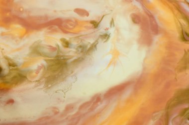 Pigmentli reçine sanat dokusunun arka planı. Üst manzara, düz uzanma.