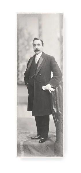 antika bir bey portresi