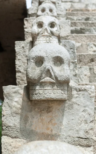 Skulls at Xcaret — Stock Photo, Image