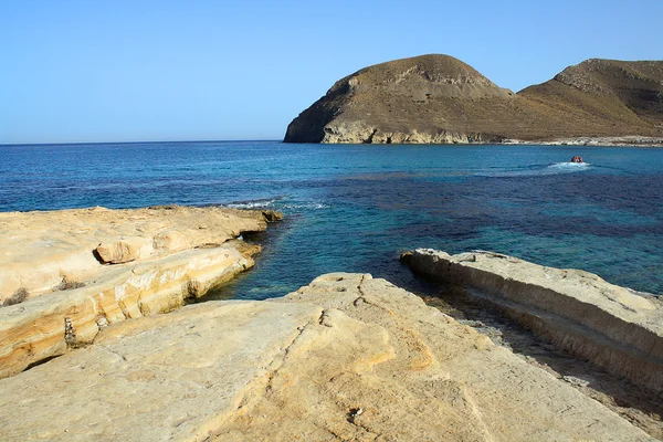 Coastline at Cabo de Gata, Almeria, Spain — Stock Photo, Image