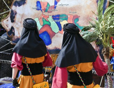 Moors and Christians festival Alcoy, Spain clipart