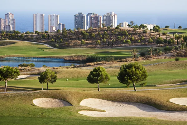 Golf alan benidorm, İspanya şehir