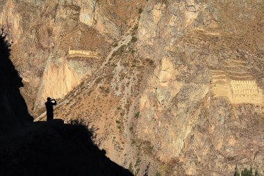 ollantaytambo, p antik kalıntılar fotoğraf çekici fotoğrafçı