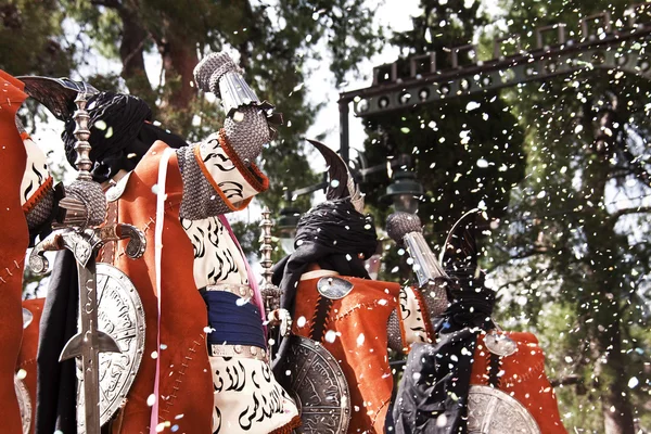 Фестиваль мавров и христиан Алкой, Испания — стоковое фото