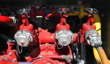 Yangın söndürme makine Hidrolik aleti fire Engine