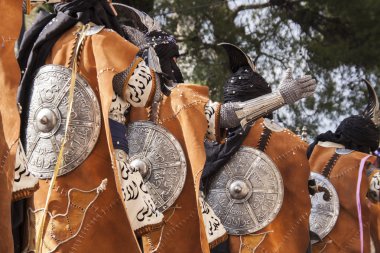 kırlarda ve Hıristiyan Festivali alcoy, İspanya