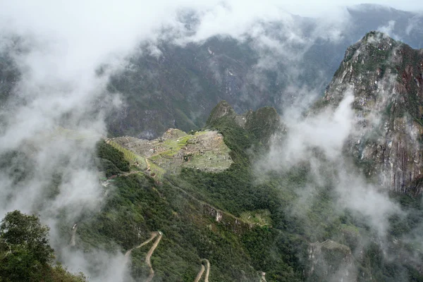 Machu picchu, cuzco, peru, nieuwe zeven wonder van de wereld — Stockfoto