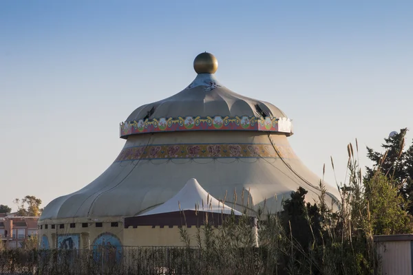 Uma tenda de circo em Espanha — Fotografia de Stock