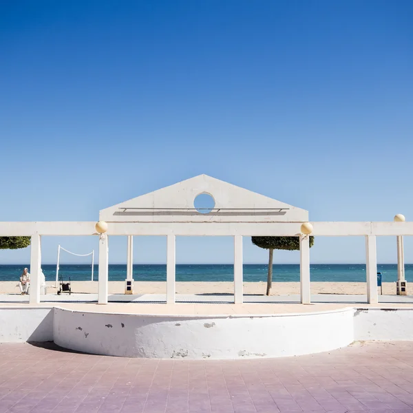 Seafront for walking in Altea, Spain — Stock Photo, Image