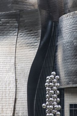 Bilbao, İspanya - 27 Haziran: 27 Haziran 2014 tarihinde guggenheim Müzesi 