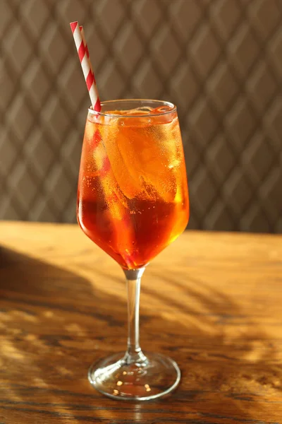 Aperol Spritz Boisson Italienne Base Prosecco Aperol — Photo