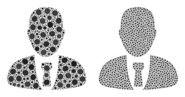 Müdür Simgesi - Covid Biyolojik Tehlike Ürünleri Kolajı