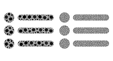 Ögeleri Listele - Coronavirüs Biyolojik Tehlike Elementleri ile Mozaik