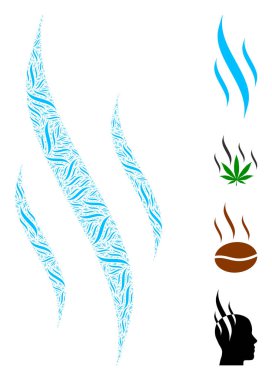 Aroma Simgesi Özyinelemeli Mozaiği