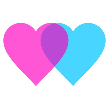 Sevimli Kalpler Düz Simge İllüstrasyonu