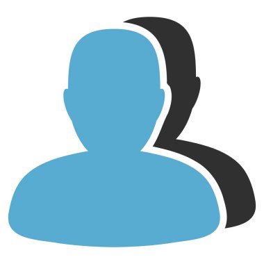 Müşteri Düz Simgesi Sembolü