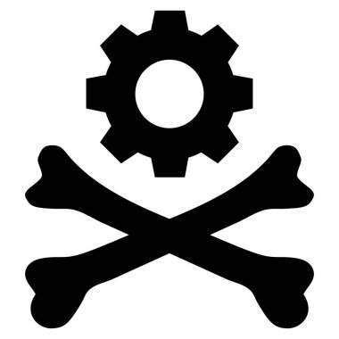 Ölüm Mekanikleri Düz Simge Kalıbı