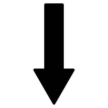 Down Arrow Düz Simge ResmiComment