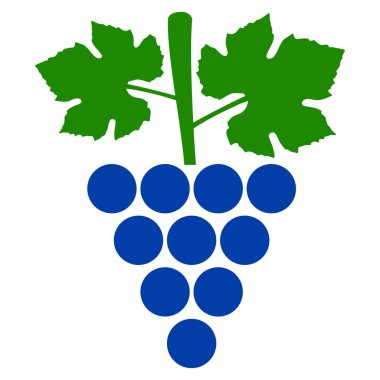 Üzümler Toplu Düz Simge ResmiName