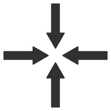 Okları Küçült Düz Simge