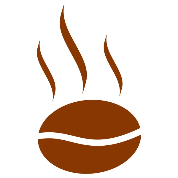 Кава Арома Плоска ікона Растровий — стокове фото